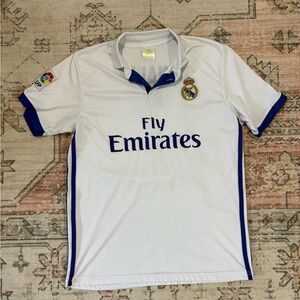 Real Madrid 2016-17 Home Soccer Renaldo Soccer Jersey Men’s size Medium